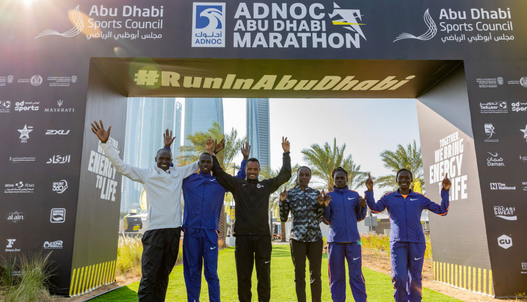 Word-class elite runners join 2019 ADNOC Abu Dhabi Marathon